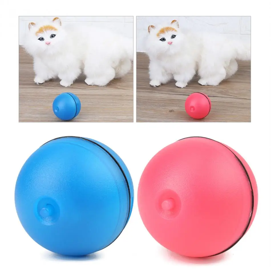 2 вида цветов электронный скользящий шар светящийся Кот игрушки Забавный