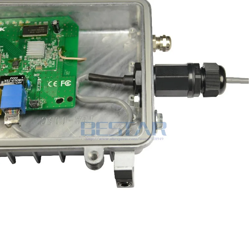 Водонепроницаемый Штекерный разъем RJ45 CAT5E Ethernet LAN RJ 45 штекер гнездо AP outdoor M20 nut IP68