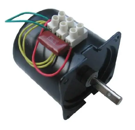 

60KTYZ AC 110V 18W 15rpm forward and backward, AC gear motor with gearbox, Reversible Permanent magnet synchronous gear motor