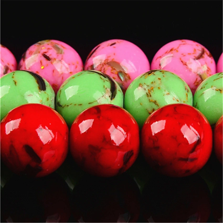 2019 New Arrival 6-12mm Fashion Artifical Shell Pine Beads For Jewelry Making Costume Jewelery Bracelets | Украшения и аксессуары