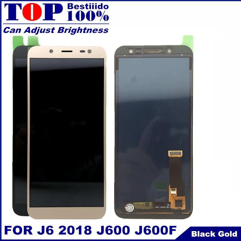 Протестированный J600G/DS ЖК дисплей для samsung Galaxy J6 2018 J600 J600F J600F/DS J600Y кодирующий
