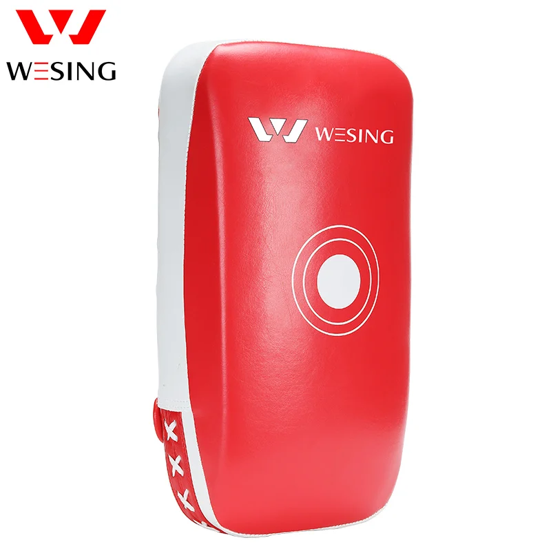 

Wesing PU Leather Strike Shield Curved Focus Training Target Punch Mitt Karate Muay Thai Pad Kick Arm Target