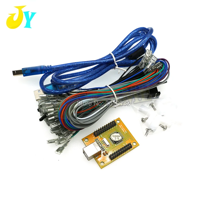 Купи 2 в 1 PC PS/3 Arcade to USB Control ler, USB к JAMMA Arcade Control ler adapter, USB к JAMMA Game Control Board за 1,668 рублей в магазине AliExpress