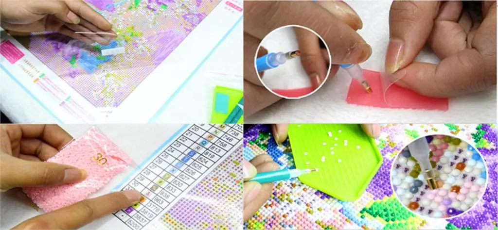 Полноразмерная/круглая Алмазная 5D картина сделай сам мультяшный господин фасоль