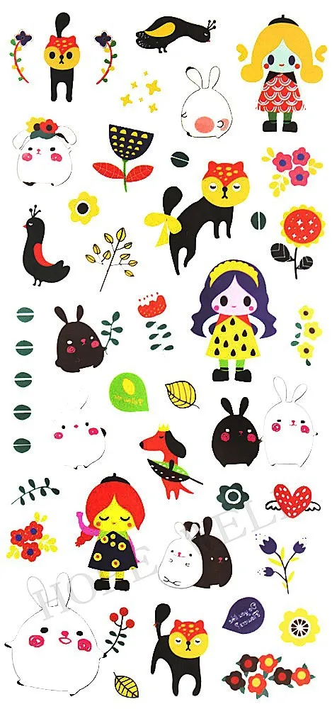 2 шт. временные тату наклейки для девочек|color tattoo sticker|tattoo stickertattoo love |