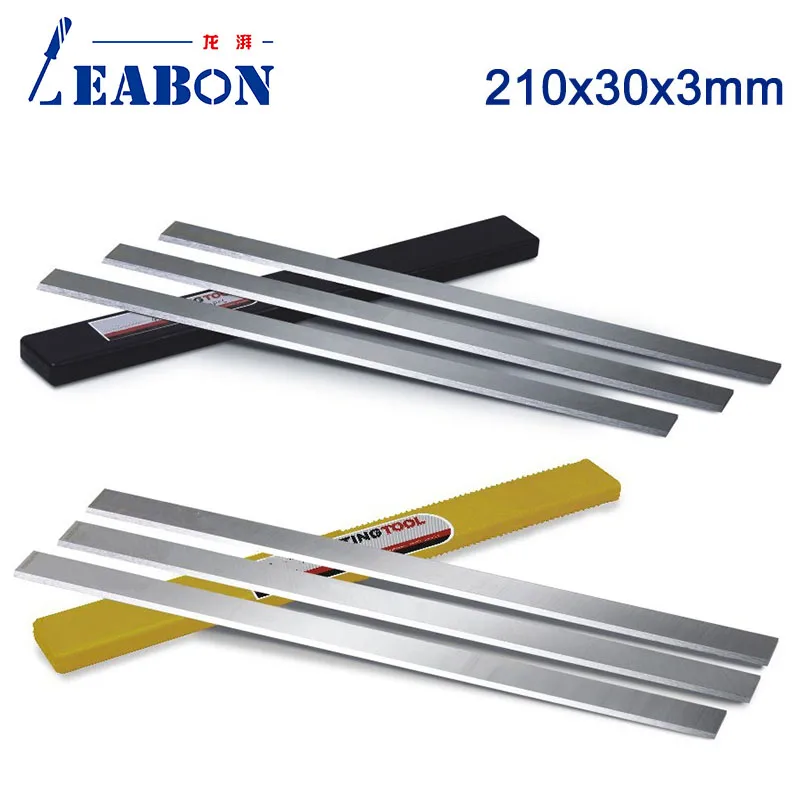 LEABON 210x30x3 мм W18 % HSS дерево строгальный станок лезвие для обработки древесины нож