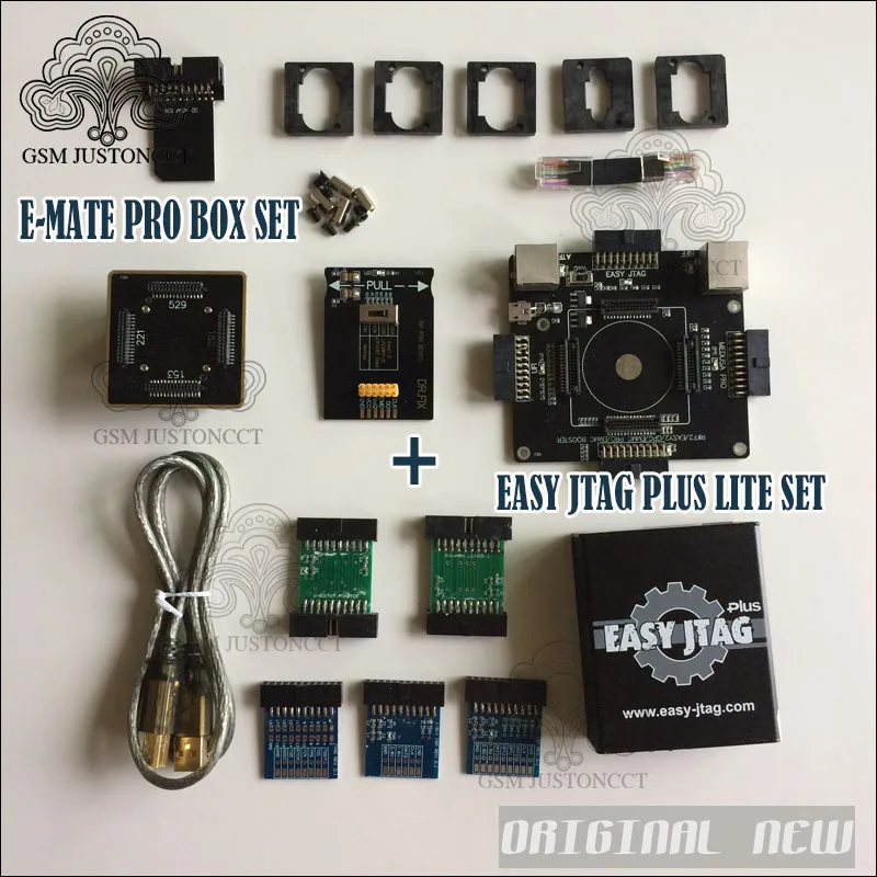 Новинка 2019 электронная сигарета легкий набор новая Emate Pro Box инструмент EMMC все в
