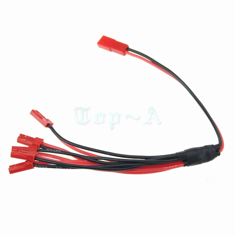 Gdstime 5 шт. 1 Женский до Мужской зарядный кабель JST штекер для WLtoys V959 V212 V222 3 7 V Li Po