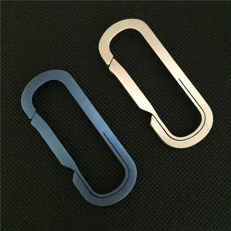 Карабин TC4 из титанового сплава для скалолазания быстроразъемный зажим кольцо