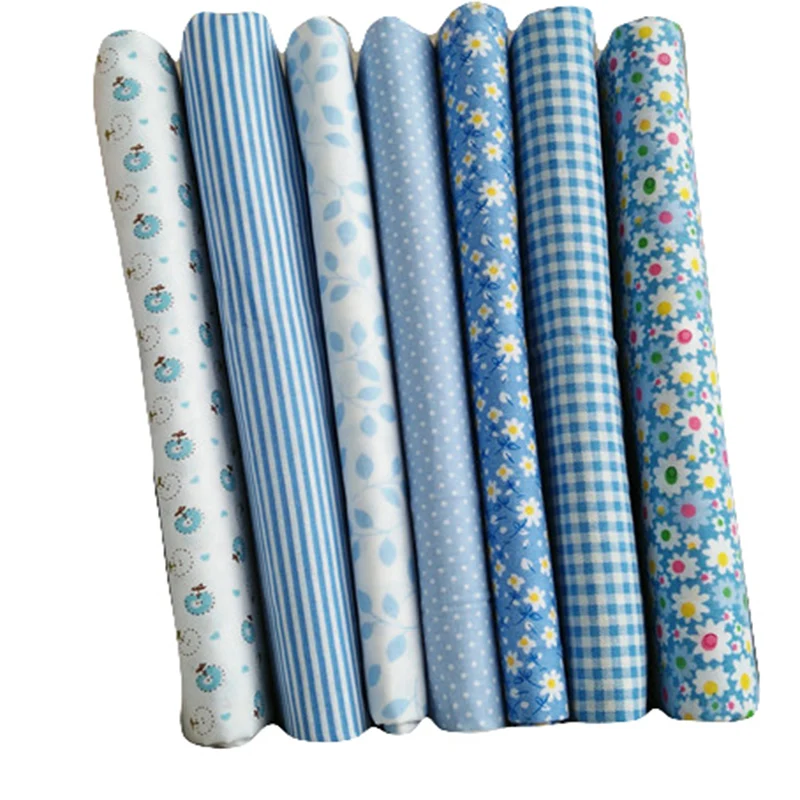 Новинка 7 шт./лот розовая саржа хлопковая ткань стеганая сделай сам ручная работа