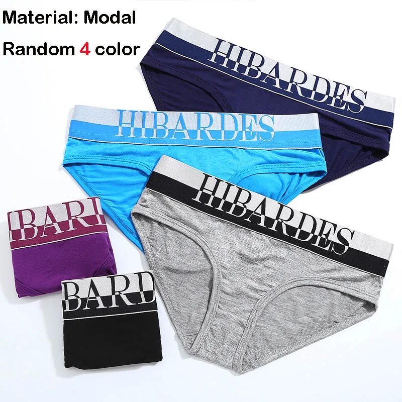 Modal Briefs 4 Mix 4 шт., женское хлопковое белье, Трусы-стринги, Calcinhas, сексуальные трусики, женское нижнее белье, бикини, стринги, cuecas, танга, размер S-XL - Цвет: Modal Briefs 4 Mix