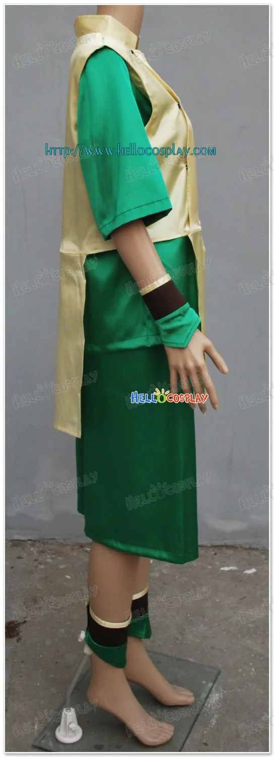 Костюм для косплея Toph Bei Fong из Аватара Последний Воздушный Бандер H008|cosplay costume|costume
