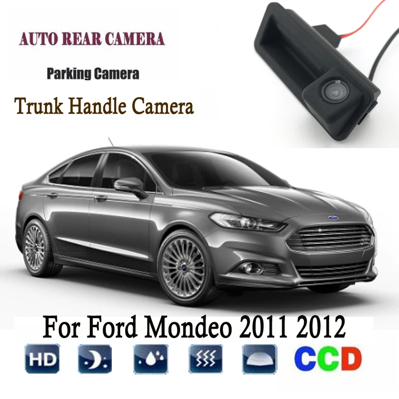 Автомобильная камера заднего вида для Ford Mondeo 2011 2012 вместо оригинальной заводской