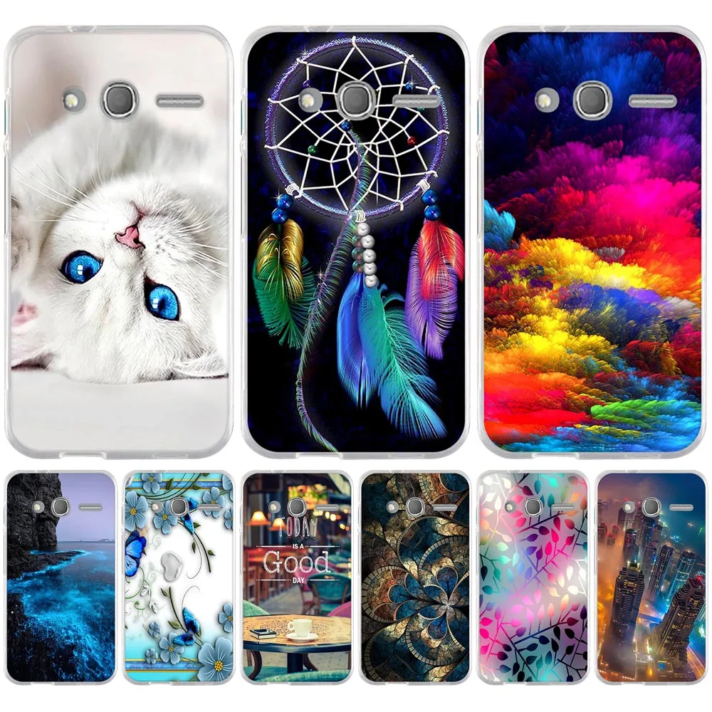 Для Alcatel One Touch Pixi 4 4," 4034D Мягкий силиконовый чехол с изображением животных и цветов, чехол на заднюю панель для Alcatel Pixi 4 Pixi4 4034 4034D