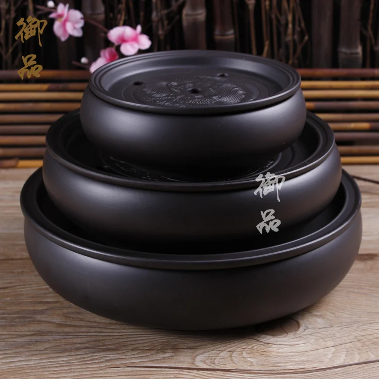 Чай лоток ручная работа yixing Redware (фиолетовый глина) керамические чайные сервизы
