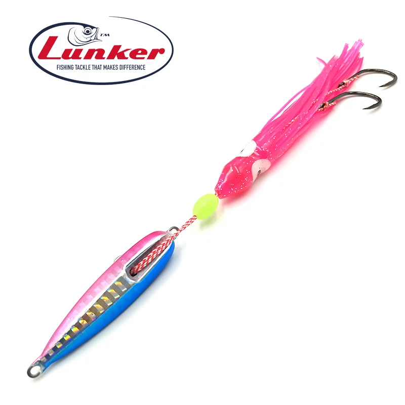 Металлическая морская приманка Lunker смолу для лодки 40 г 60 80 100 120 150 180 200 г|salt water