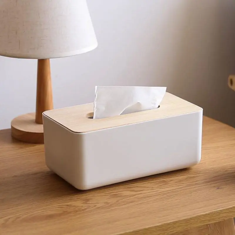 Простая японская коробка для папиросной бумаги твердая деревянная пластиковая