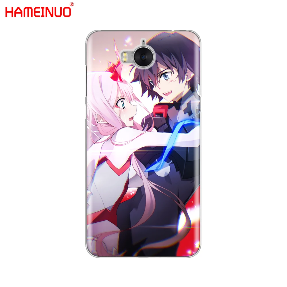 HAMEINUO дорогой в FranXX чехол для сотового телефона huawei honor 3C 4X 4C 5C 5X 6 7 Y3 Y6 Y5 2 II Y560