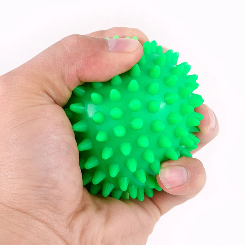 Прочный Массажный мяч Spiky из ПВХ 7 см 9 для занятий спортом фитнесом облегчения