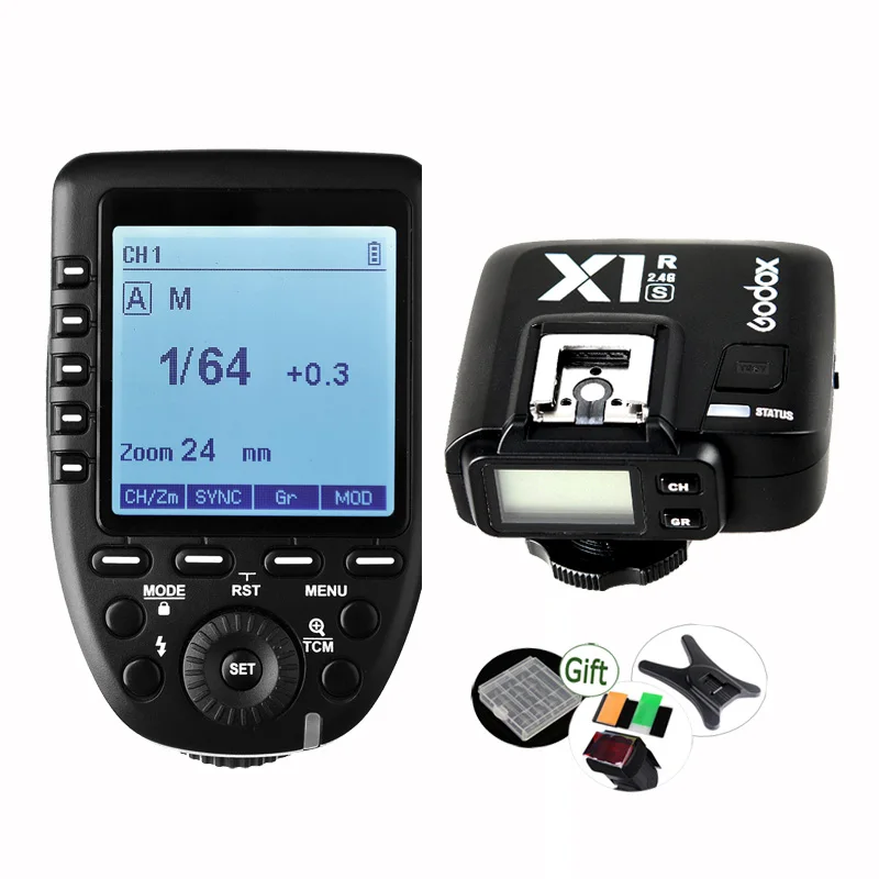 Godox XPro S дистанционный триггер передатчик + X1R приемник HSS TTL 2 4G для Sony Flash F42AM HVL 45RM F60M
