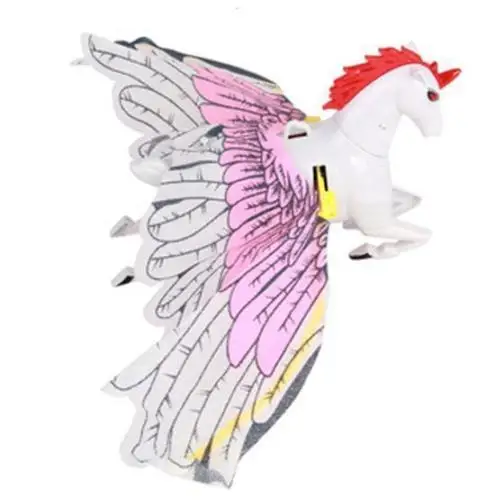 Pegasus Новинка флэш-Моделирование Электрический Летающий орел птица вращающиеся интерактивные игрушки для детей - Цвет: Pegasus