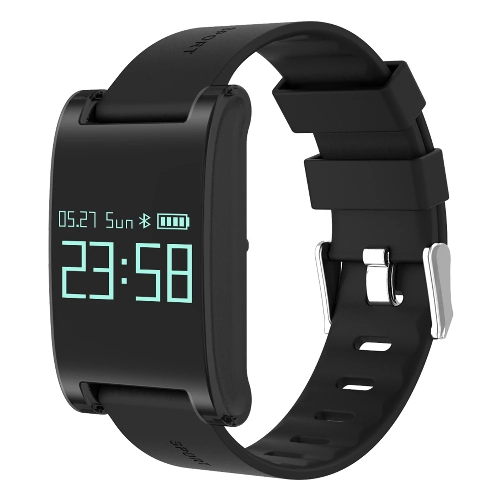 2017 новые DM68 Smartwatch Водонепроницаемый Bluetooth Smart часы с крови Давление монитор