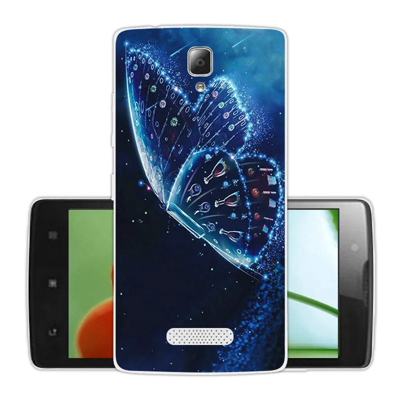 for Lenovo A2010 Soft TPU Mobile Phone Case Shell Skin Transparent Silicon Scenic Eagle Cover A 2010 Bag |
