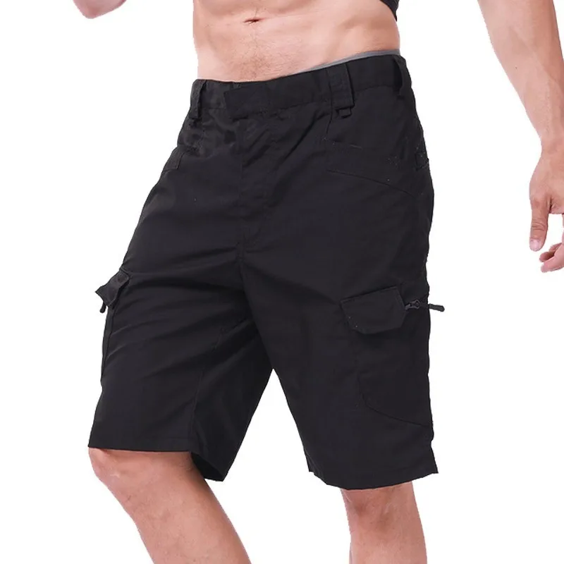 Beste Outdoor Trekking Tooling Camouflage Heren Korte Zomer Tactische Militaire Sportkleding Vissen Wandelen Leger Kleren Cargo Shorts