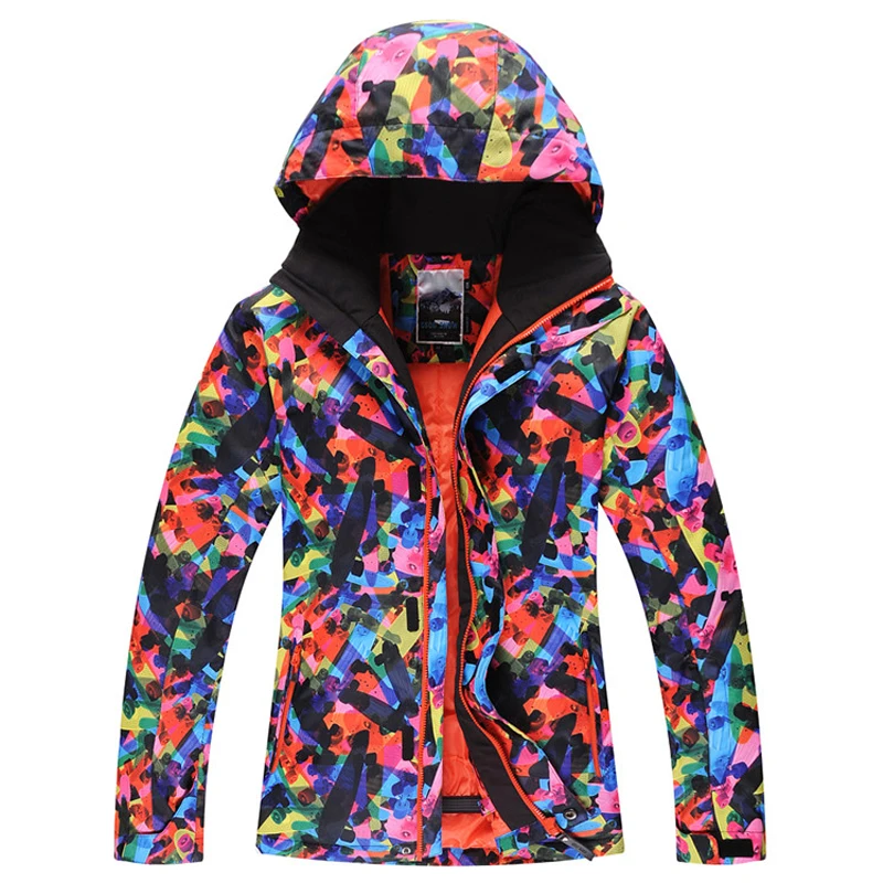 2019 распродажа! Не скатывающаяся не садится хлопковая новая лыжная куртка для