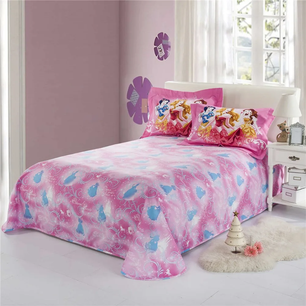 Комплект постельного белья принцессы наволочки для маленьких девочек
