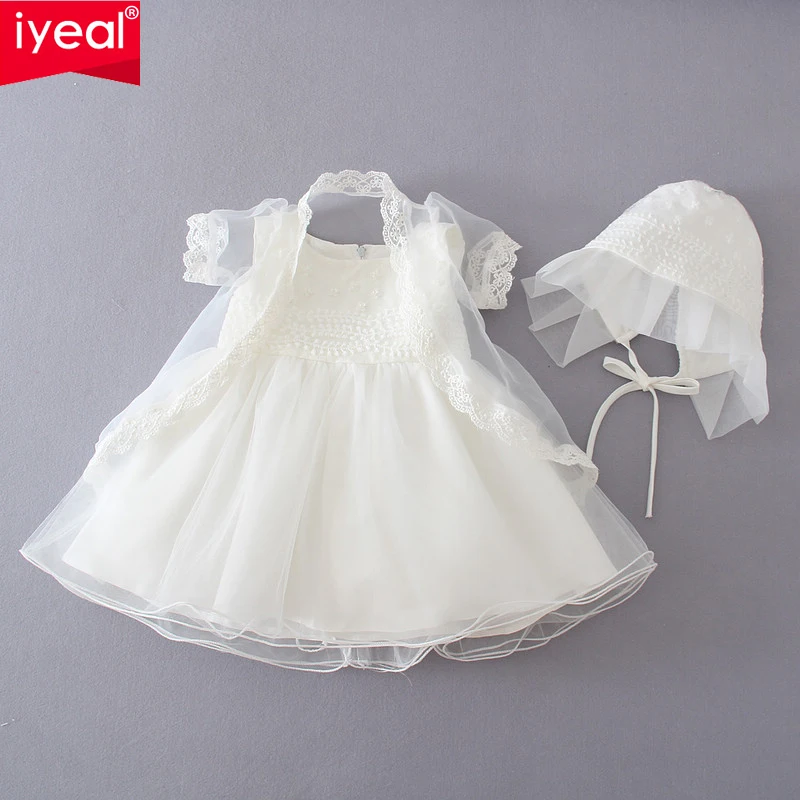 IYEAL/Свадебные Платья с цветочным принтом для маленьких девочек вечерние платья