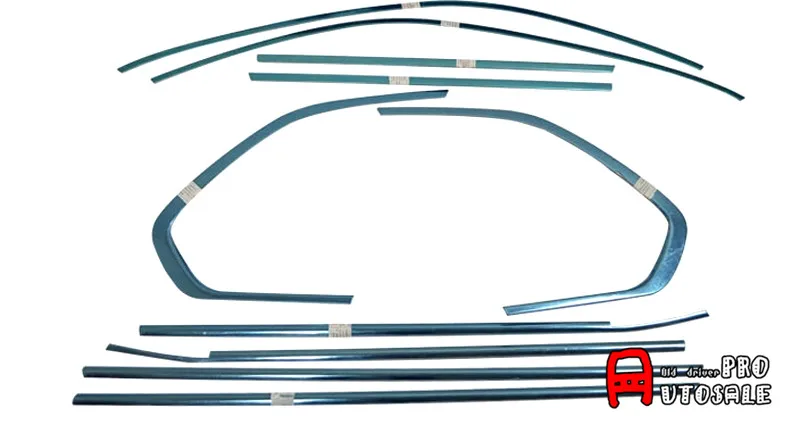 

For BMW X5 E70 2008 2009 2010 2011 2012 2013 Stainless Exterior Window Sill Lid Trim Trims Accessaories 10pcs