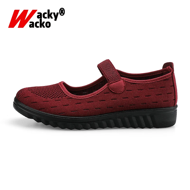 Wacky Wacko/Новинка 2019 года сезон лето повседневная обувь Женская Удобная дышащая