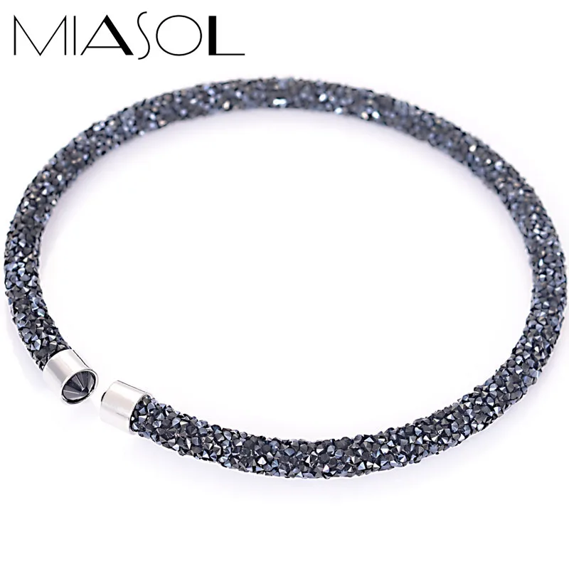 Кристалл ожерелье колье уникальными Полный Rhinestone пыли ожерелья моменты с