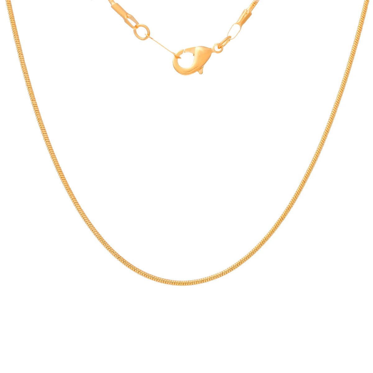 DoreenBeads Медный + сплав ожерелье золотого цвета звенья цепи 46 0 см (18 1/8 ") длинный 1