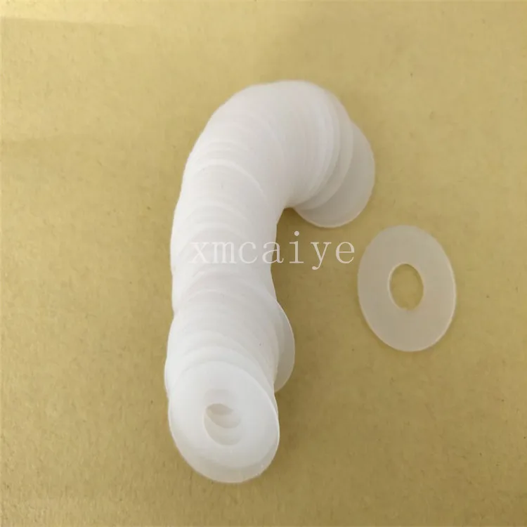 

Free Shipping 100 PCS White Rubber Sucker Size 25*10*0.5mm Folding Machine