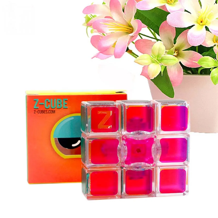 Z cube прозрачный головоломка волшебный куб 5x5 4x4x4 3x3x3 2x2x2 Пирамида Cubo Magico Развивающие игрушки для детей