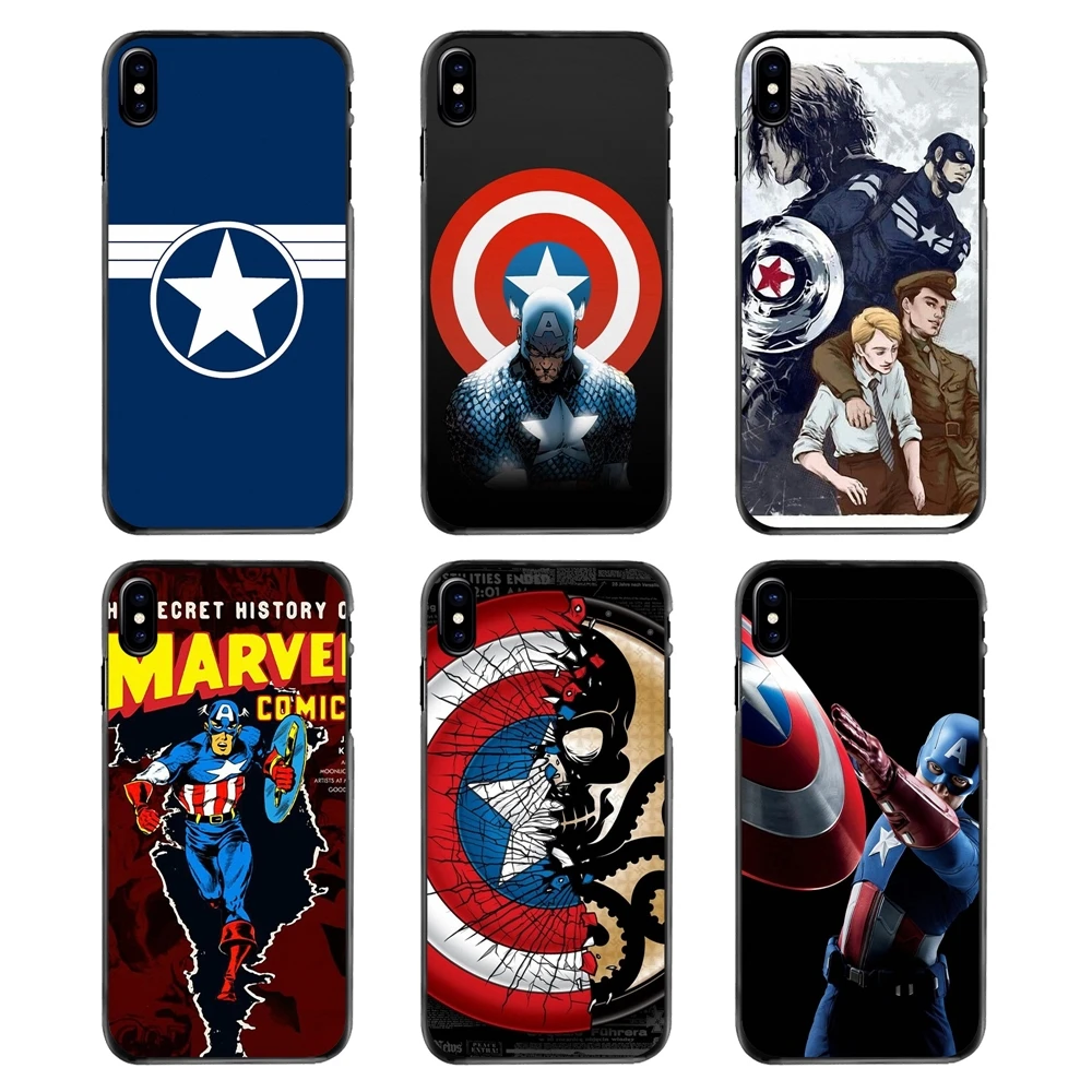 marvel Captain America For Huawei P7 P8 P9 P10 Lite Plus 2017 2016 Honor 5C 6 4X 5X Mate 8 7 9 Accessories Phone Cases Cover |