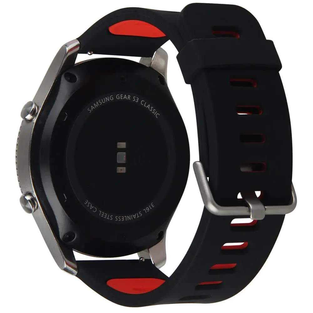 LEONIDAS силиконовый спортивный ремешок для samsung gear S3 Frontier сменный часов