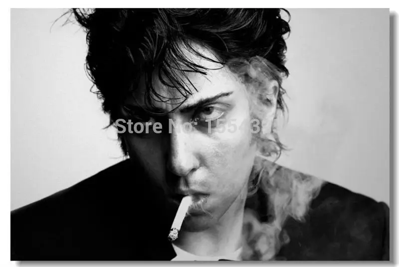 Современный музыкальный постер Lady Gaga на заказ Модный стильный домашний декор в