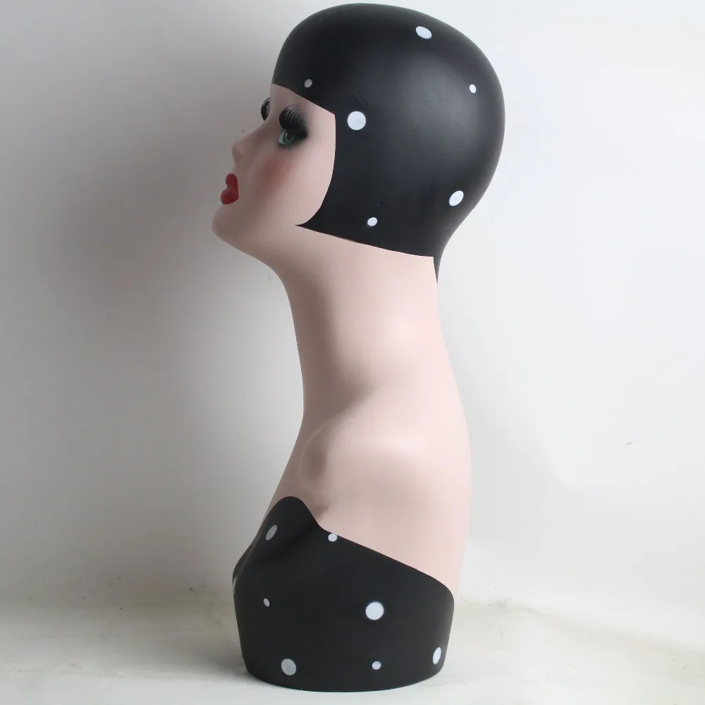 Витрина для сережек манекена в винтажном стиле с макияжем|mannequin head vintage|display mannequin