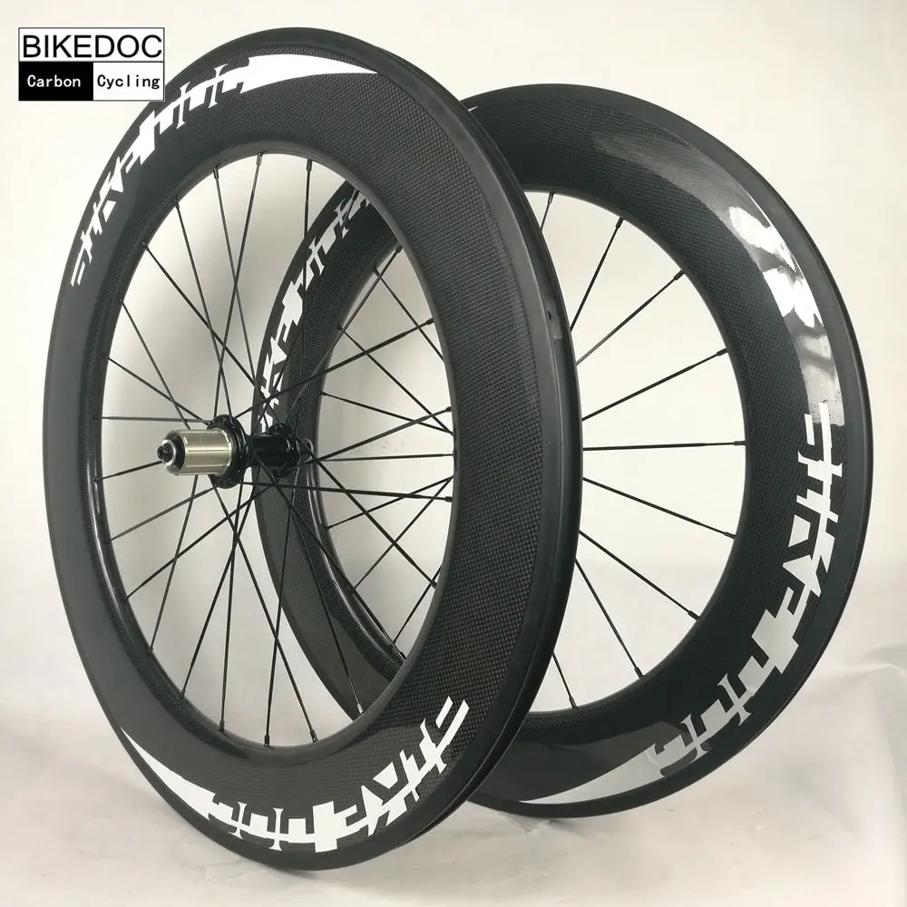 BIKEDOC 20,5 мм 3K карбоновые колеса 88 мм трубчатые и клинкерные колеса для велосипеда 700c Roues Carbone Route