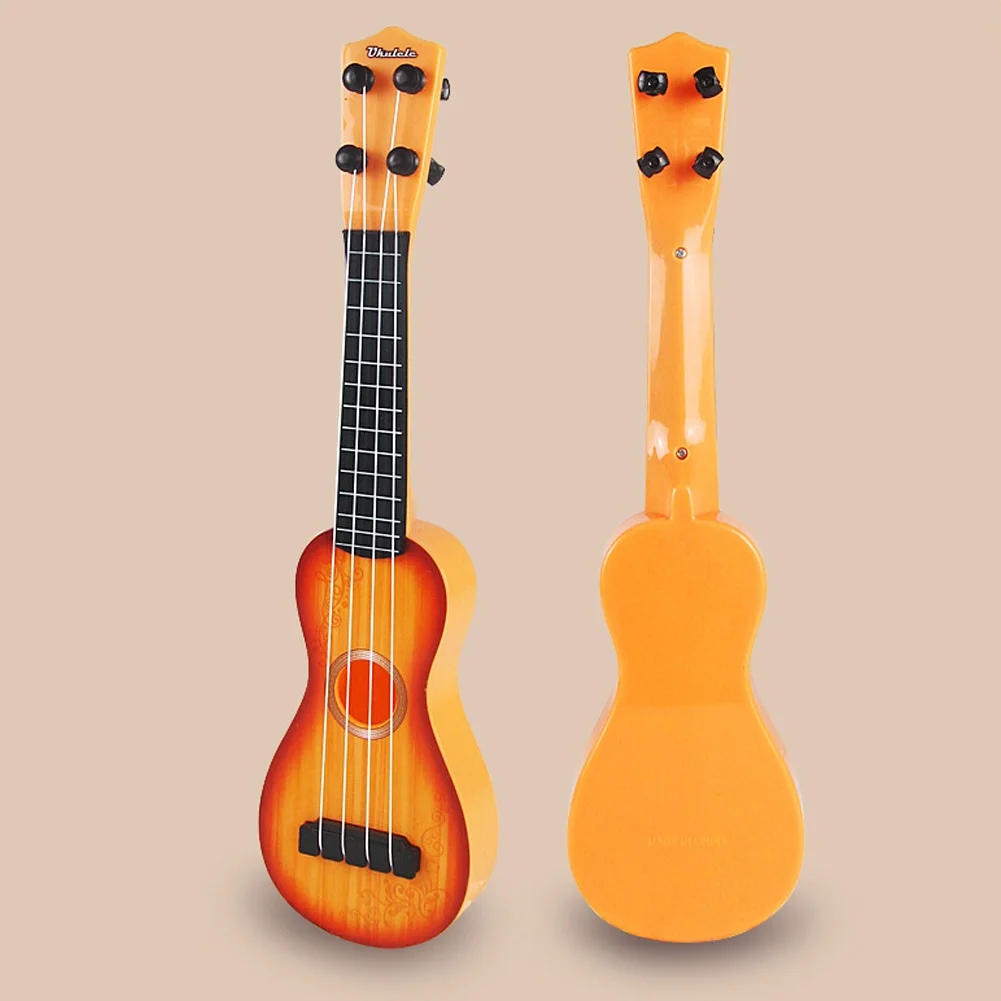 Simulation Musical Instrument Toys 4 Strings Ukulele Mini Learning Educational Toy For Kids | Спорт и развлечения