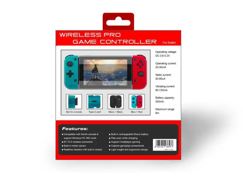 Беспроводной игровой контроллер Pro для консоли nintendo Switch Bluetooth геймпад джойстик игровой коврик для контроллера nintendo switch