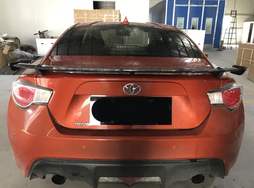 Для toyota 86 subaru brz задний спойлер RS Стиль углеродного волокна задний спойлер крыло для scion gt86 cf Стайлинг 7 шт./компл