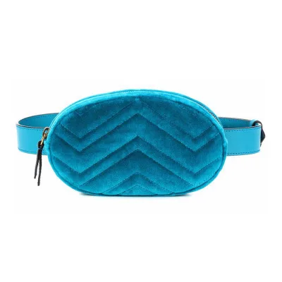 Suede Blue Роскошный женский кожаный ремень из искусственной кожи, женская модная повседневная замшевая поясная сумка из искусственной кожи для женщин, роскошная женская сумка с поясом для леди, черного и золотого цвета - Цвет: Suede Blue