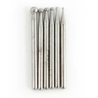 6 шт. 3 мм хвостовик Алмазная сферическая Шлифовальная головка установленная Шлифовальная головка для вращающихся инструментов Dremel 11.522.534 мм