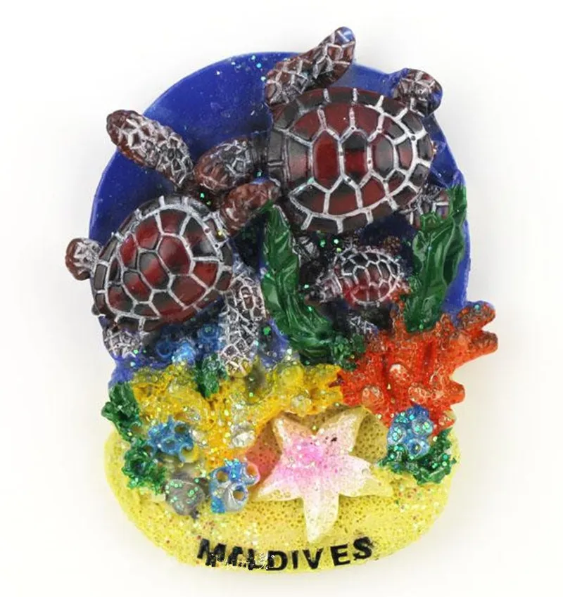 

Exquisite Turtle High Quality Resin Fridge Magnets Travel Souvenirs Refrigerator Magnet Gift Home Decortion Magnetic Stickers