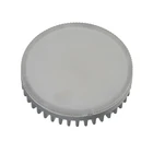 Бесплатная доставка 8 Вт GX53 светодиодная лампа 220 В110 В переменного тока, алюминий с поликарбонатом, молочное покрытие, Люмены, потолочный светильник для шкафа