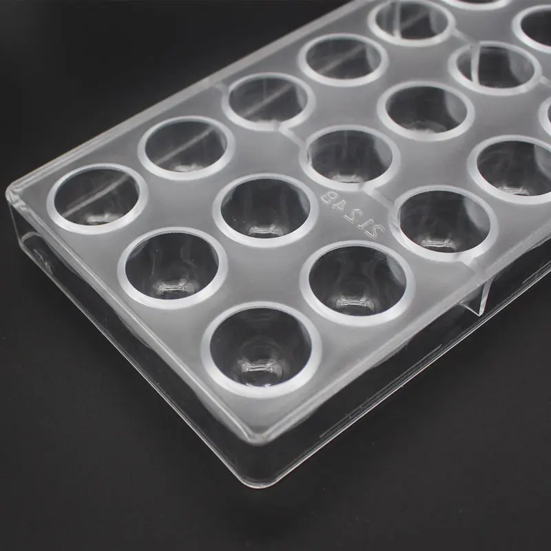 21 полости пищевого класса колокольчик формы для выпечки ясный Поликарбонат